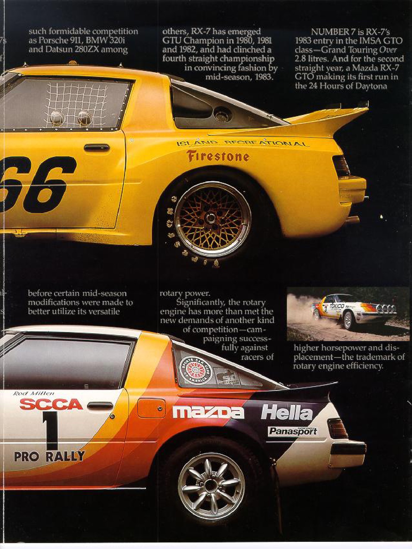 1984 Mazda RX-7 Brochure Page 1